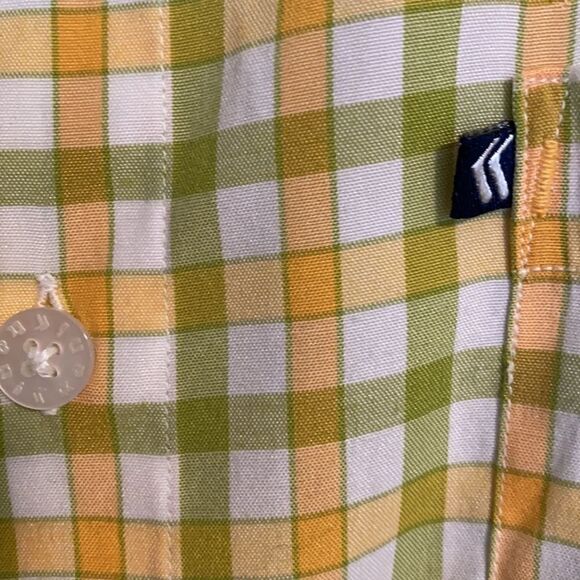 Kani plaid short sleeve button up urban shirt XL - Picture 3 of 10